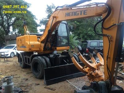 Máy xúc đào bánh lốp gầu 0.55m3 hiệu HENGTE